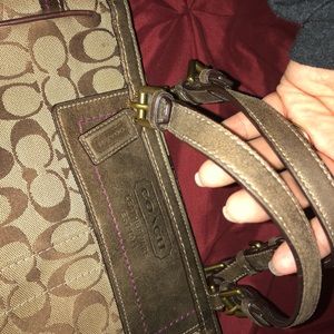 Coach Signature Shoulder Tote